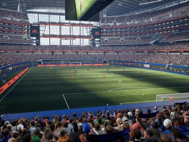 AT&T Stadium - Section 150 Seat View