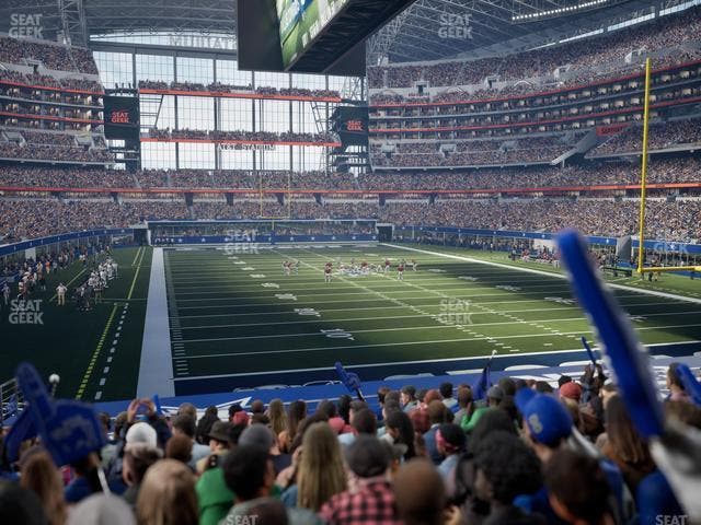 AT&T Stadium - Section 150 Seat View AT&T Stadium - Section 150 Seat View