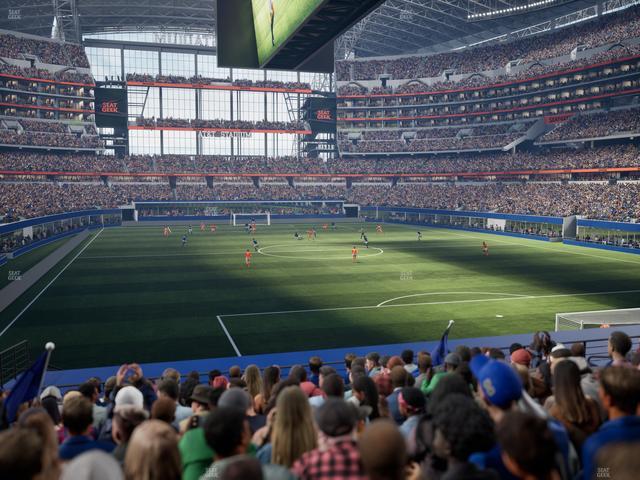 AT&T Stadium - Section 150 Seat View