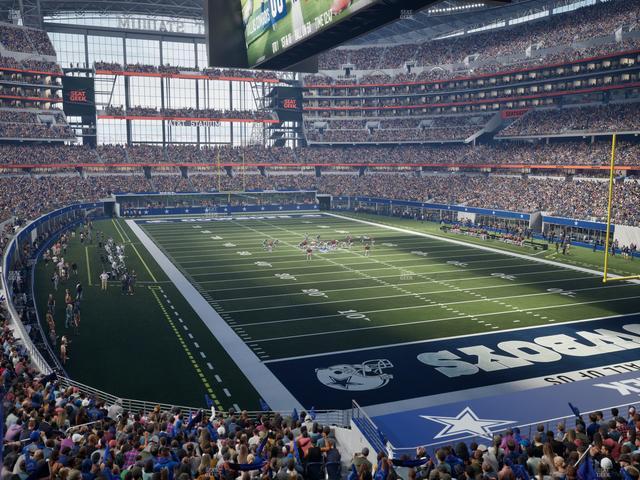 AT&T Stadium - Section 201 Seat View