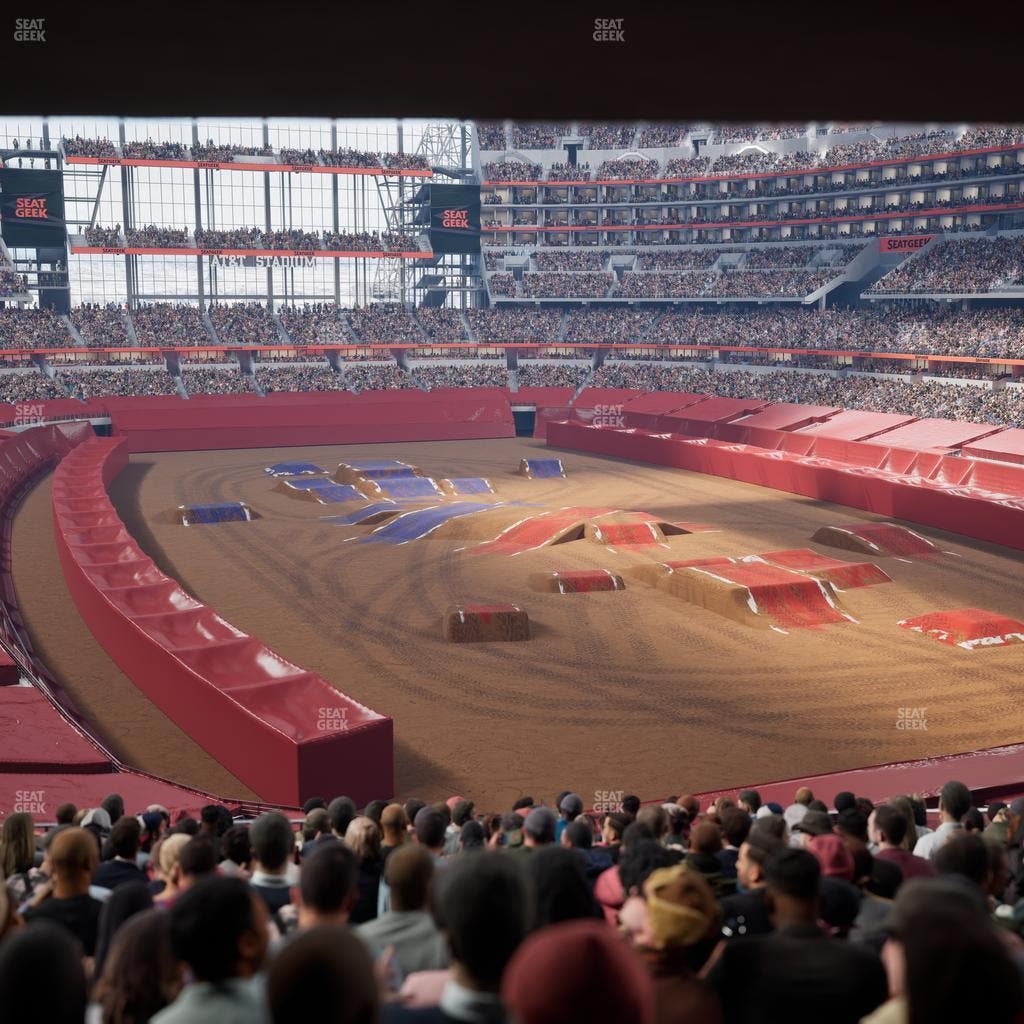 AT&T Stadium - Section 201 Seat View