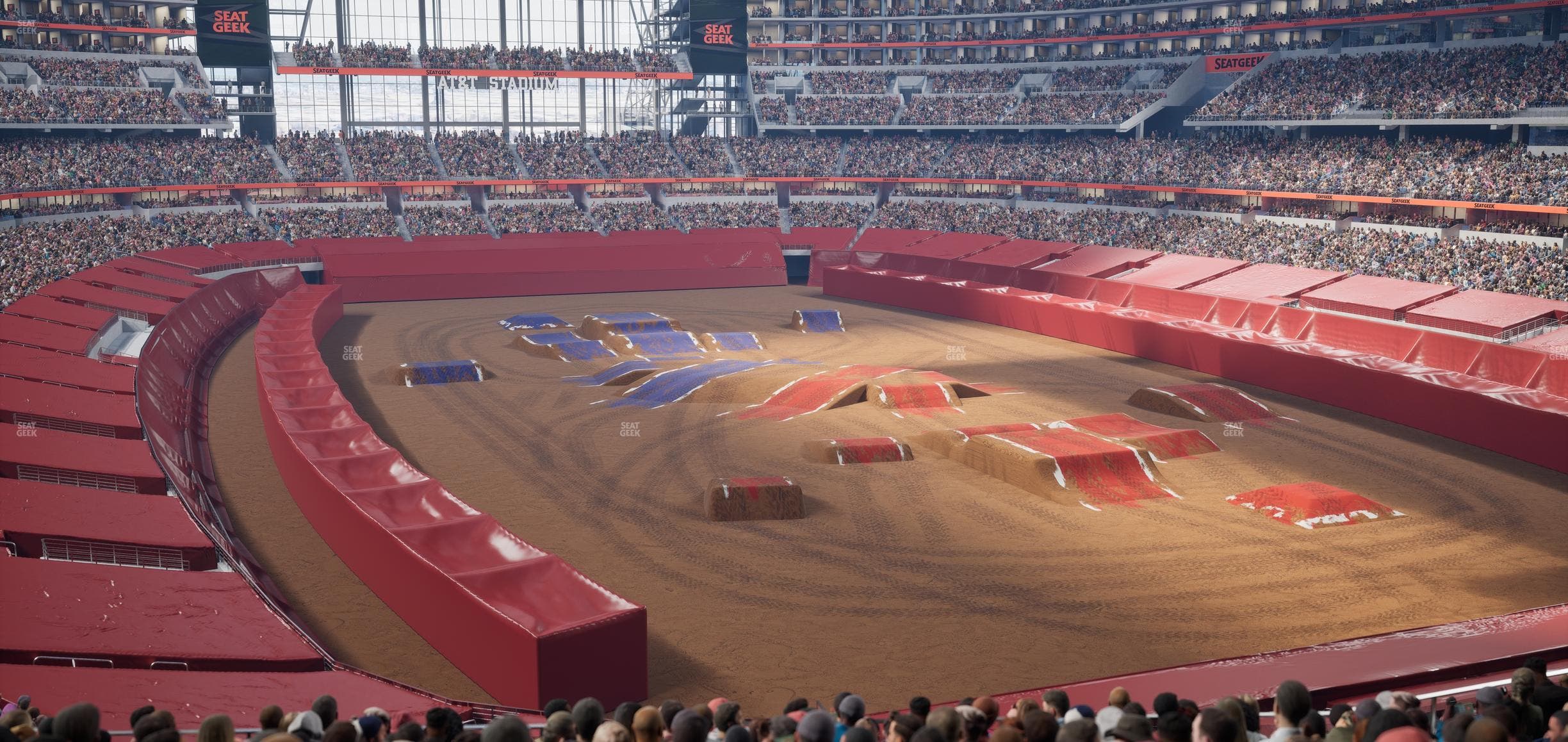 AT&T Stadium - Section 201 Seat View