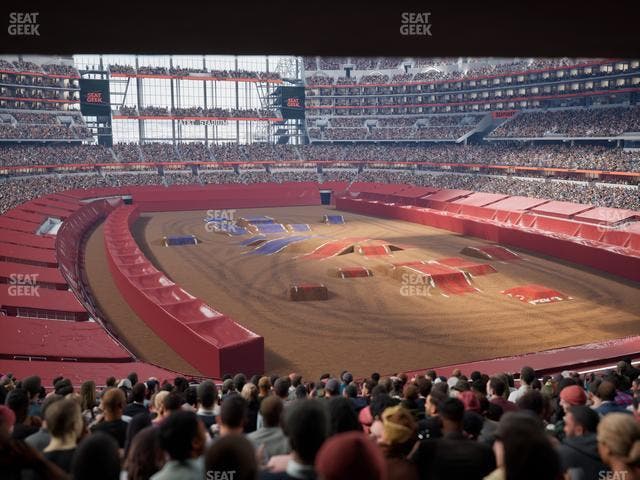 AT&T Stadium - Section 201 Seat View