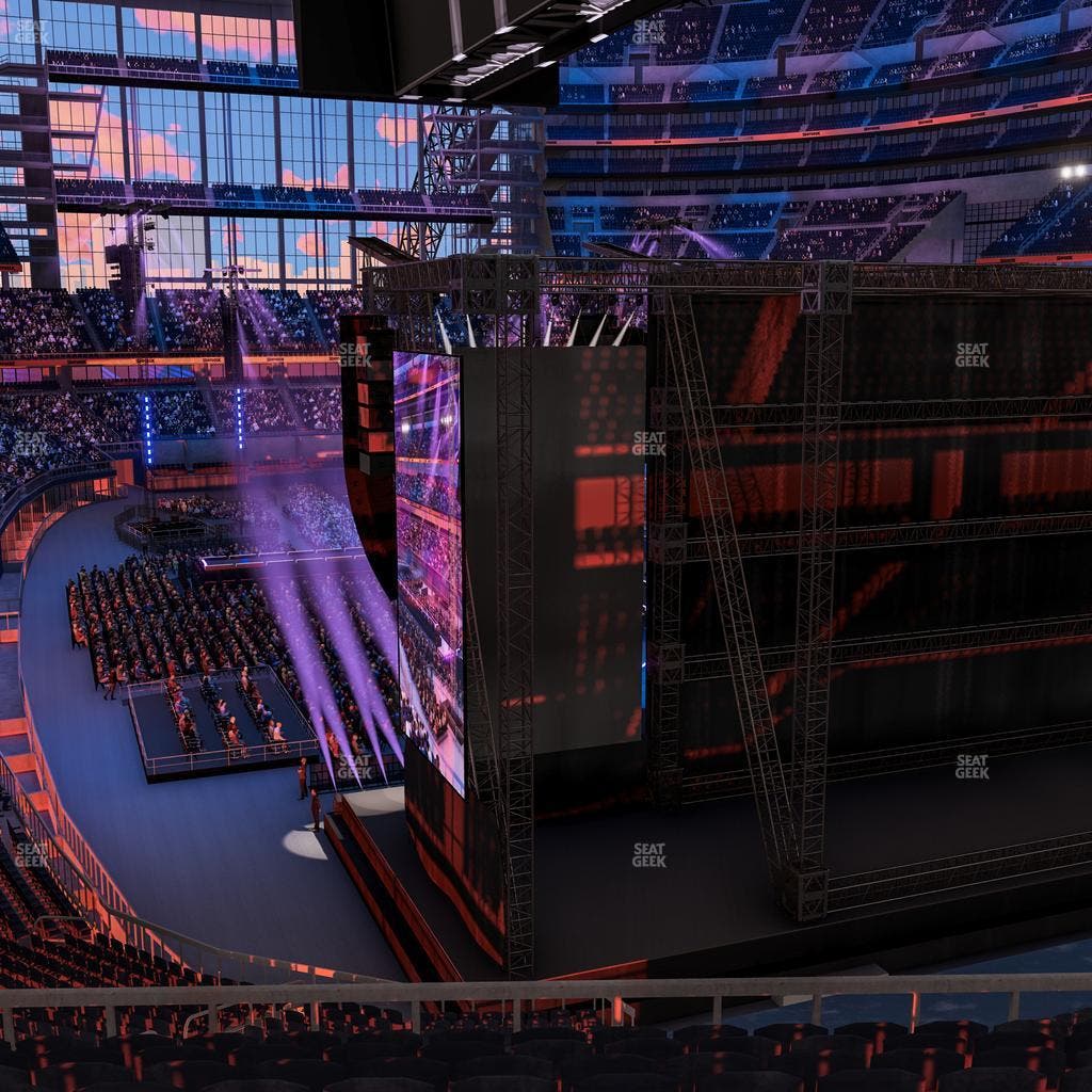 AT&T Stadium - Section 201 Seat View