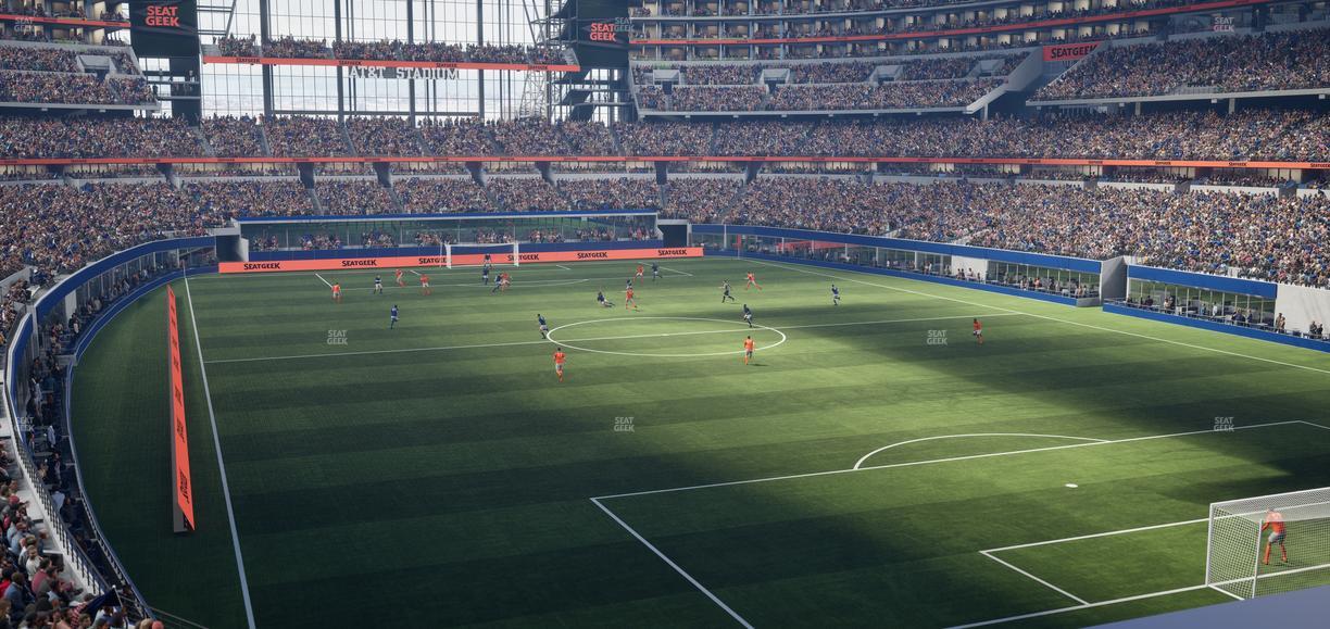 AT&T Stadium - Section 201 Seat View