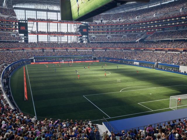 AT&T Stadium - Section 201 Seat View