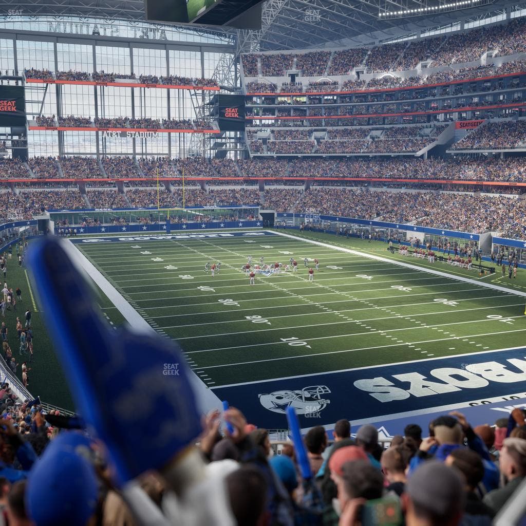 AT&T Stadium - Section 201 Seat View
