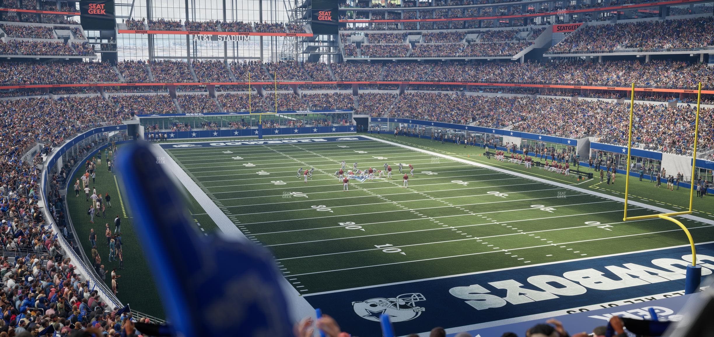 AT&T Stadium - Section 201 Seat View