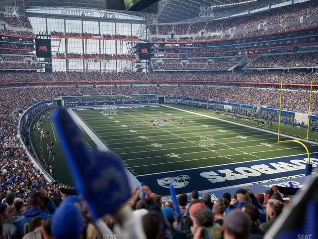 AT&T Stadium - Section 201 Seat View