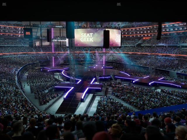 AT&T Stadium - Section 201 Seat View