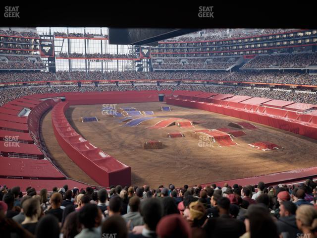 AT&T Stadium - Section 201 Seat View AT&T Stadium - Section 201 Seat View