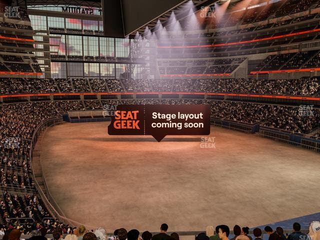 AT&T Stadium - Section 201 Seat View AT&T Stadium - Section 201 Seat View