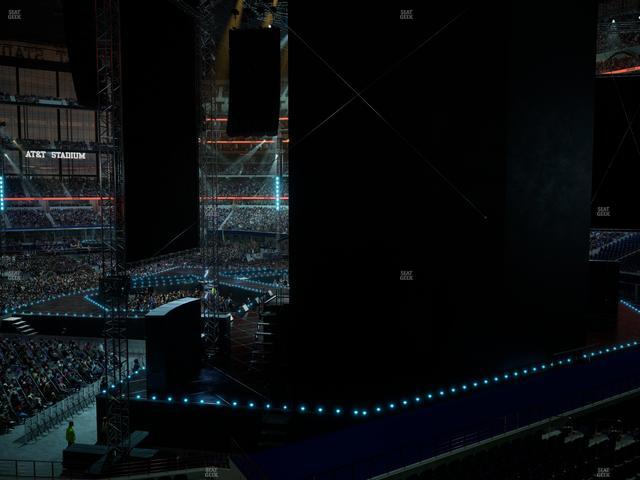 AT&T Stadium - Section 201 Seat View