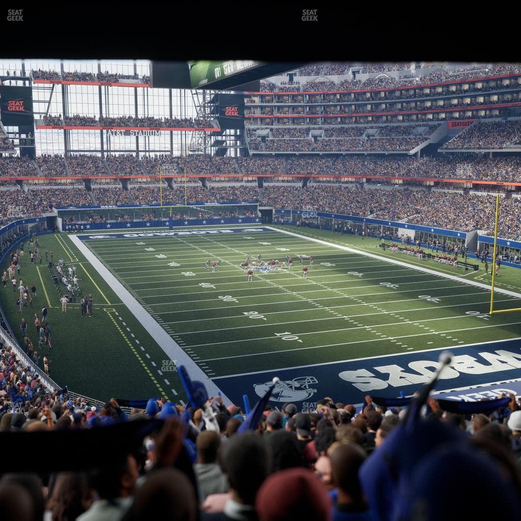 AT&T Stadium - Section 201 Seat View