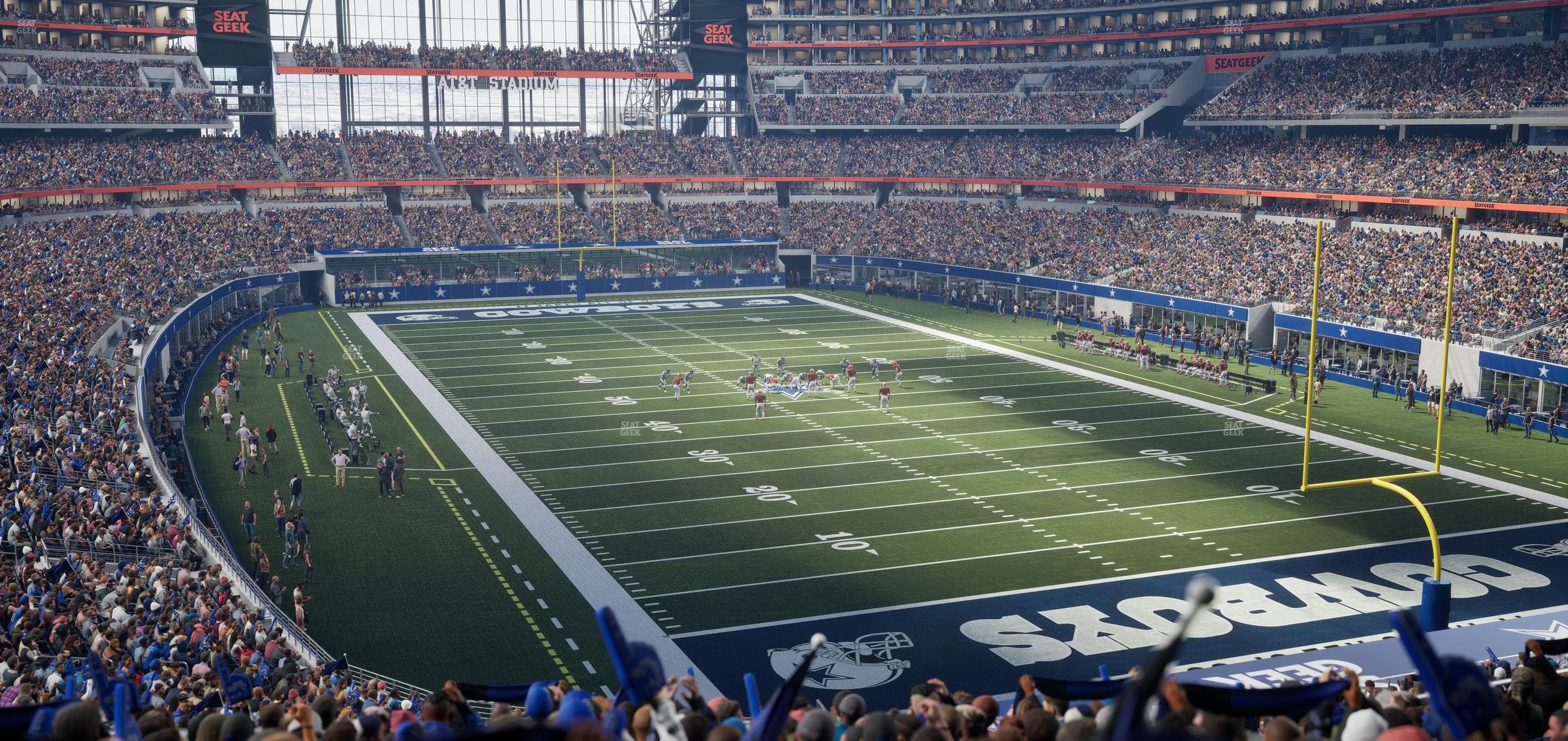 AT&T Stadium - Section 201 Seat View