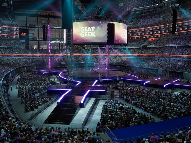 AT&T Stadium - Section 201 Seat View