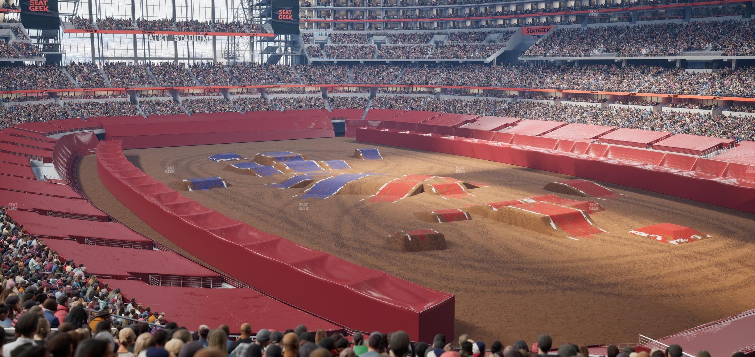 AT&T Stadium - Section 202 Seat View