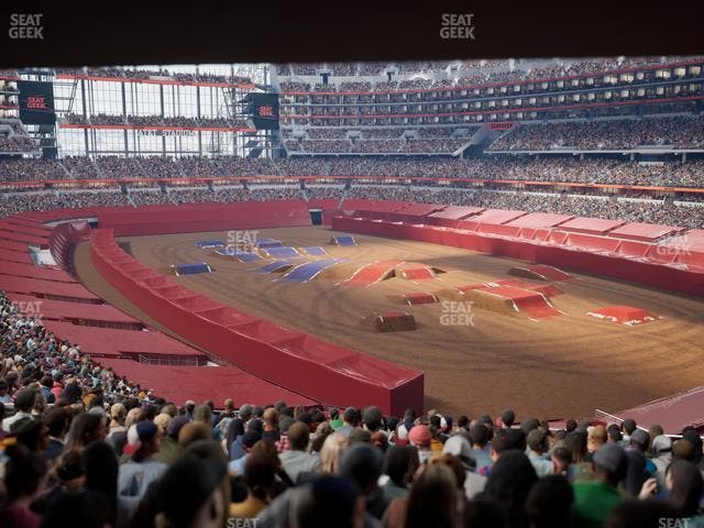 AT&T Stadium - Section 202 Seat View