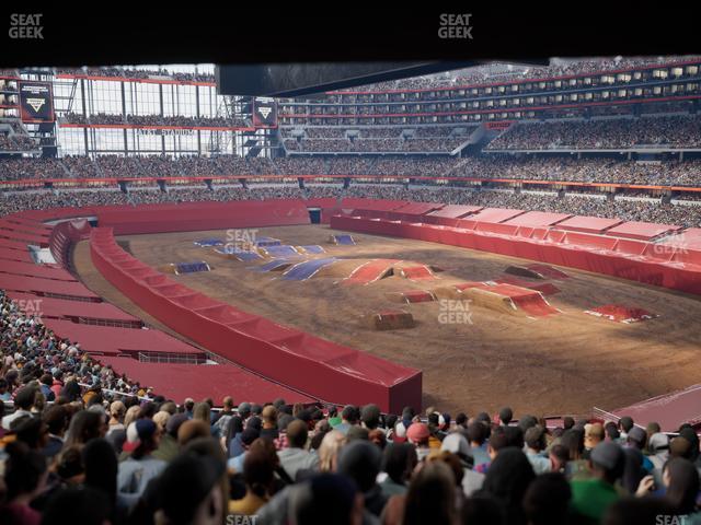 AT&T Stadium - Section 202 Seat View AT&T Stadium - Section 202 Seat View