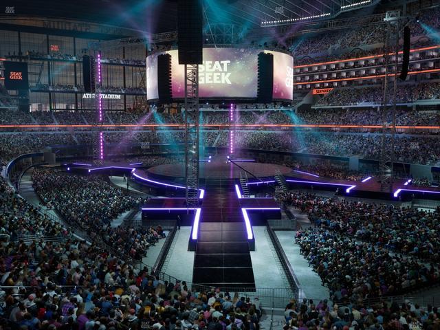 AT&T Stadium - Section 202 Seat View