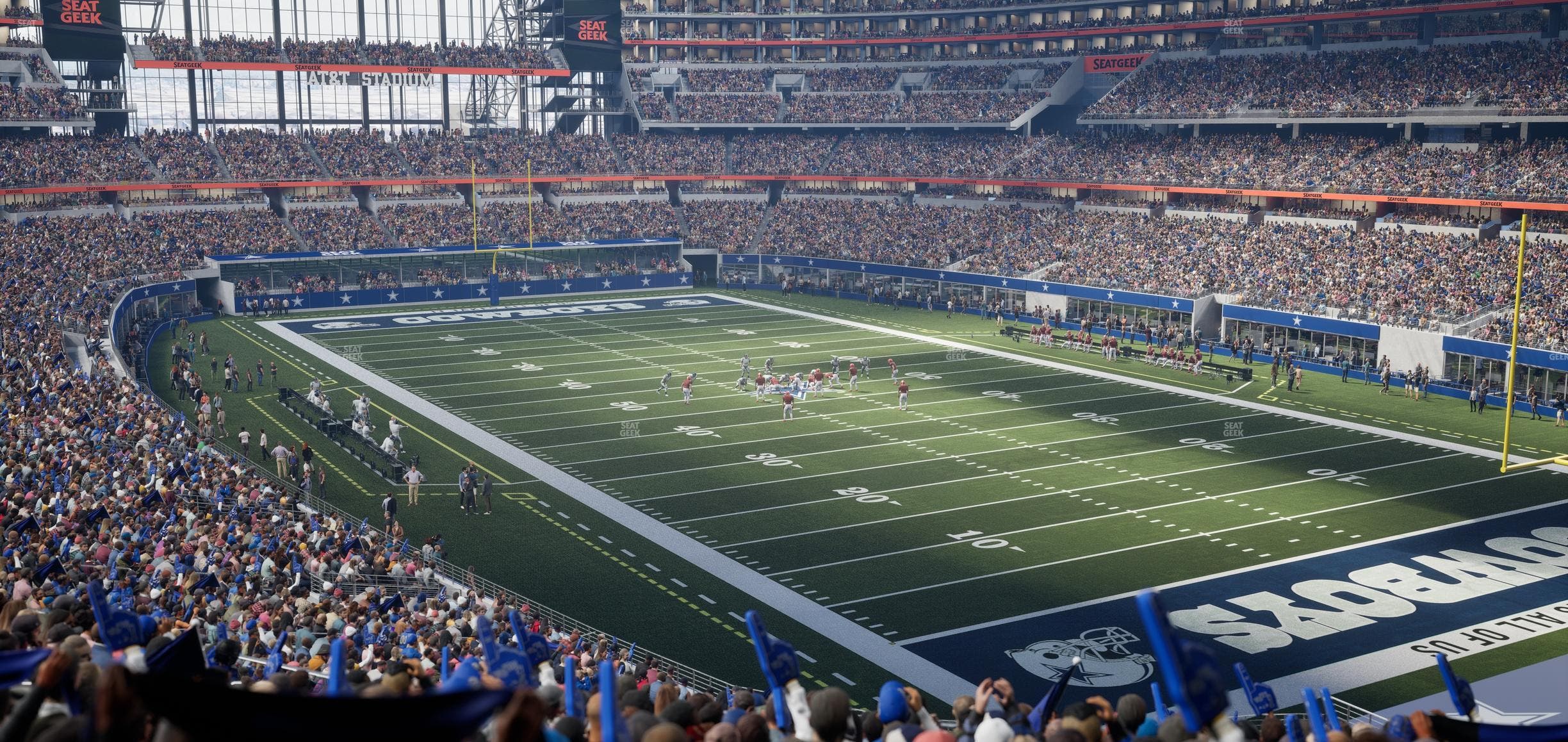 AT&T Stadium - Section 202 Seat View