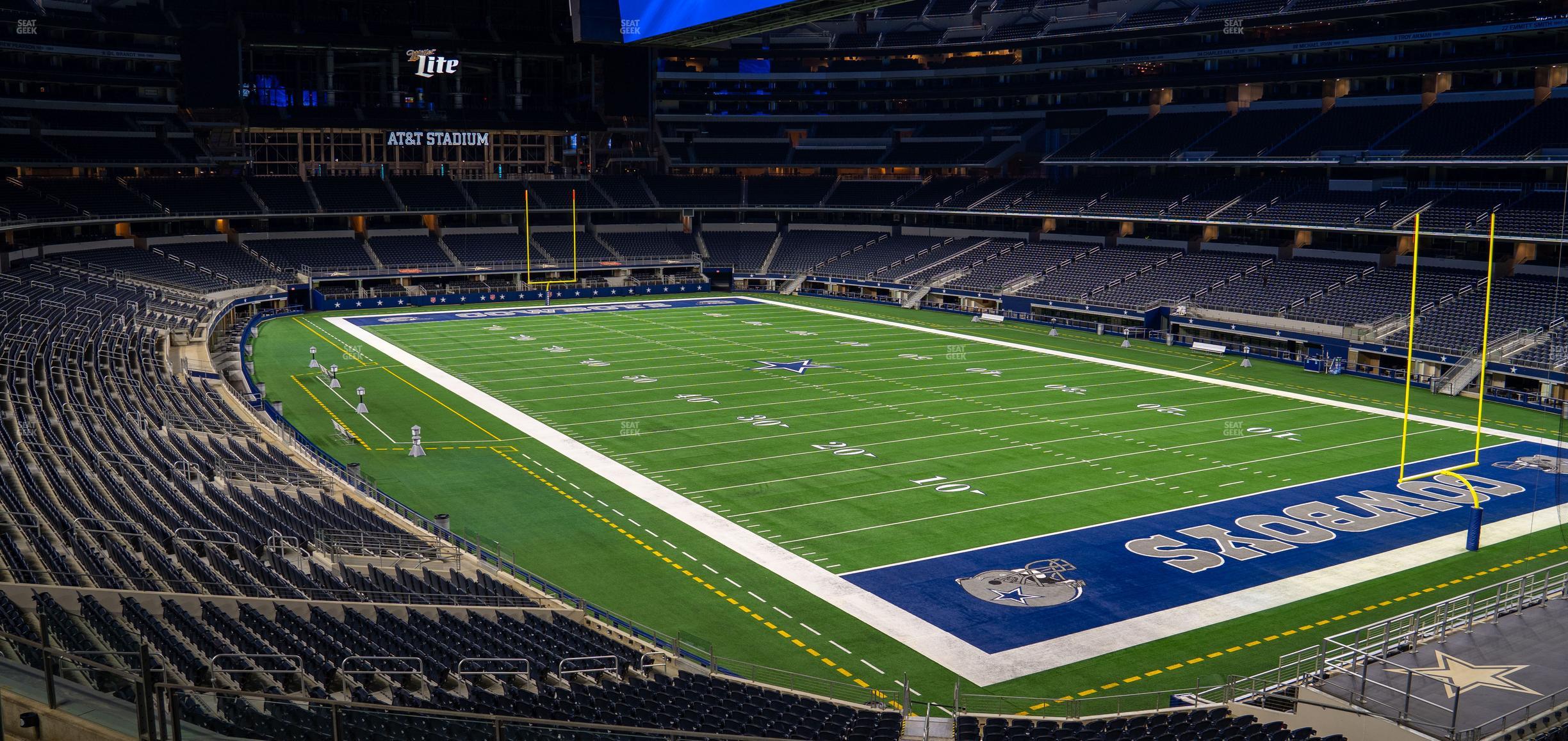 AT&T Stadium - Section 202 Seat View | SeatGeek