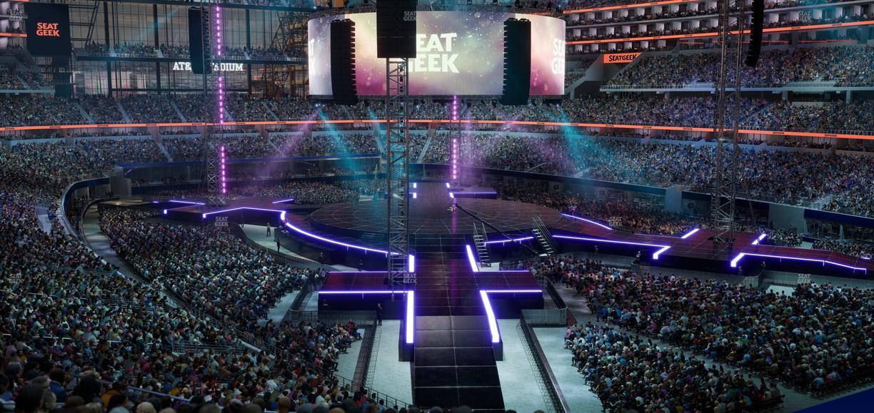 AT&T Stadium - Section 202 Seat View