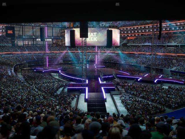 AT&T Stadium - Section 202 Seat View