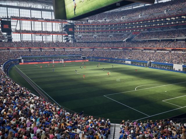 AT&T Stadium - Section 202 Seat View