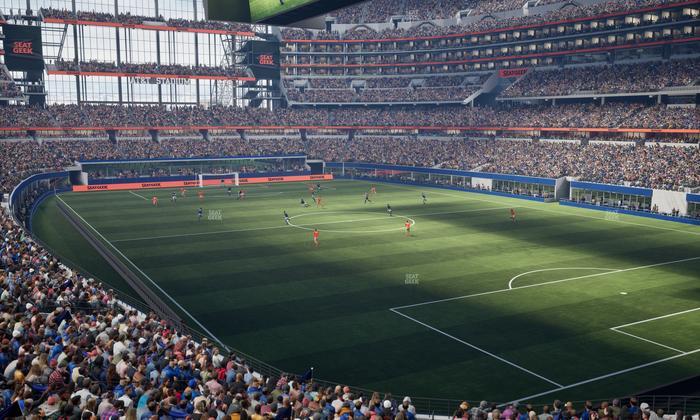 AT&T Stadium - Section 202 Seat View