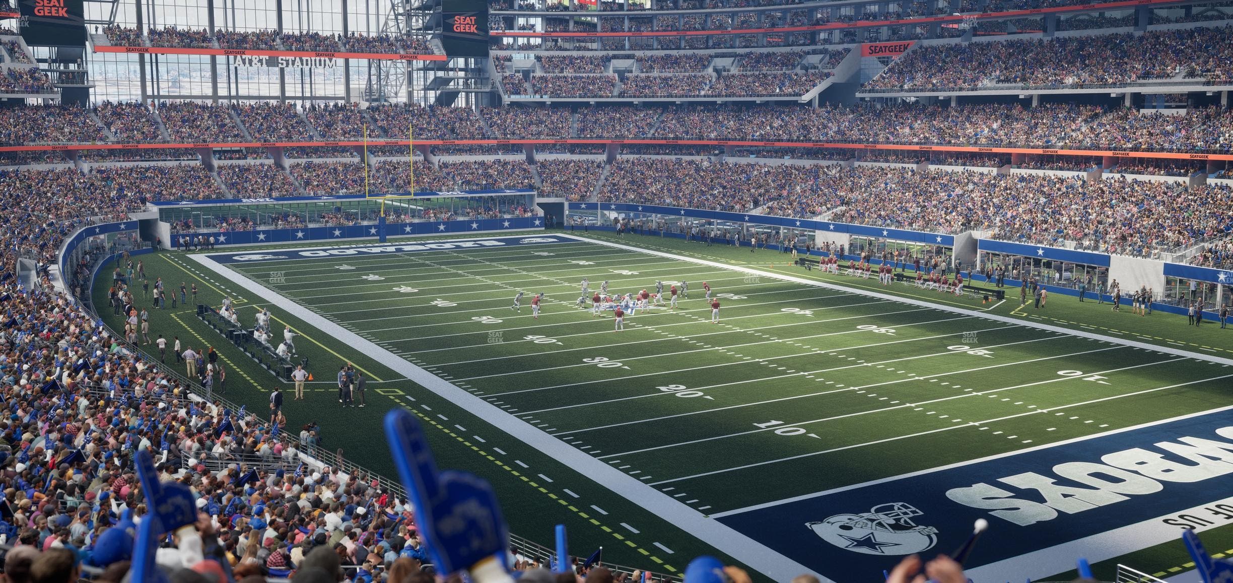 AT&T Stadium - Section 202 Seat View
