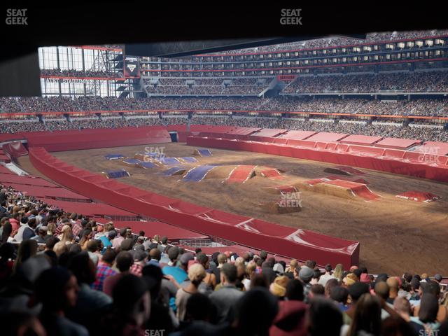 AT&T Stadium - Section 203 Seat View AT&T Stadium - Section 203 Seat View