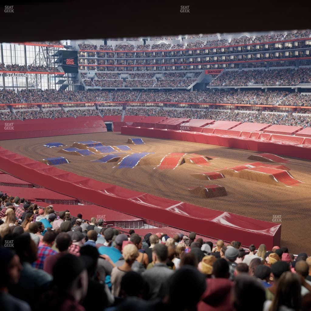 AT&T Stadium - Section 203 Seat View