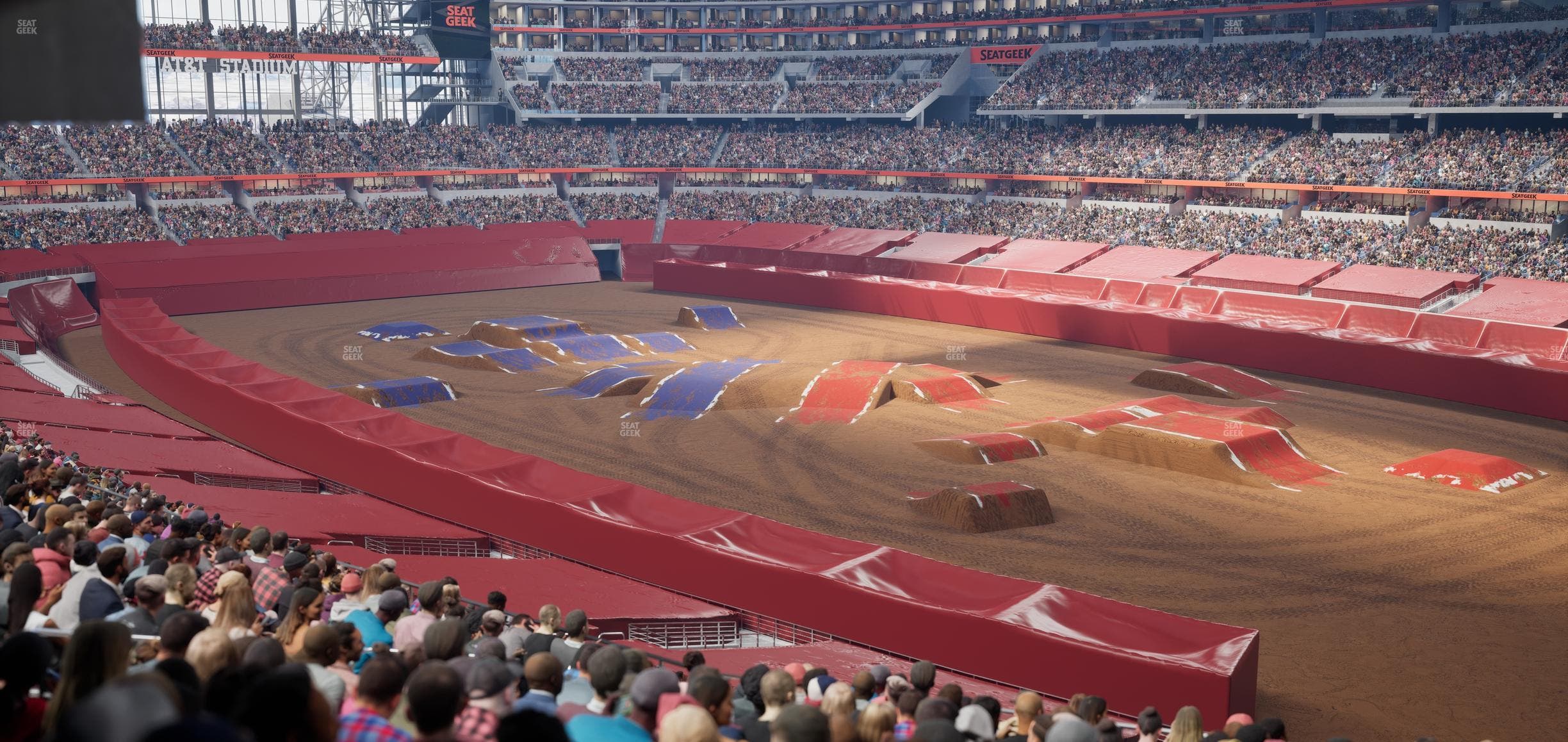 AT&T Stadium - Section 203 Seat View