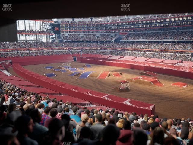 AT&T Stadium - Section 203 Seat View
