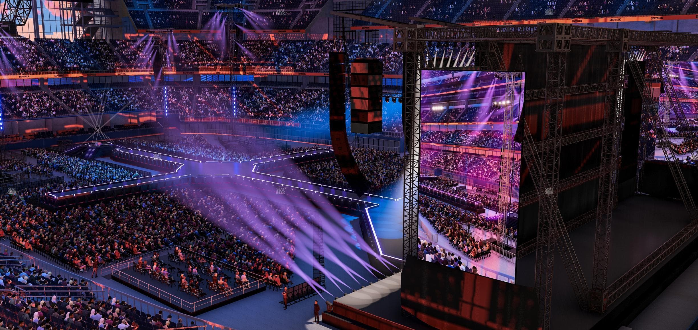 AT&T Stadium - Section 203 Seat View