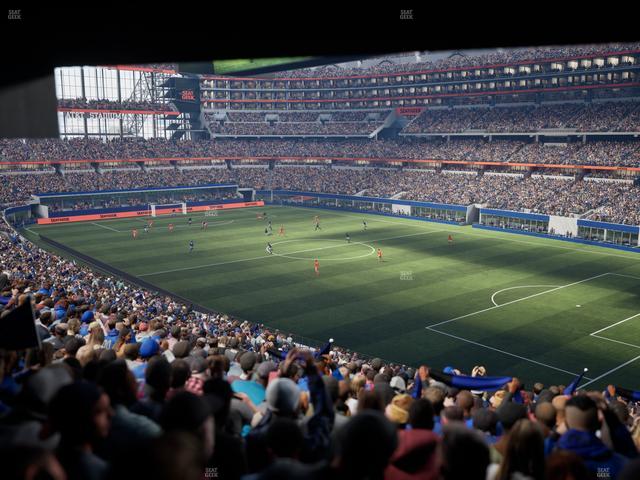 AT&T Stadium - Section 203 Seat View