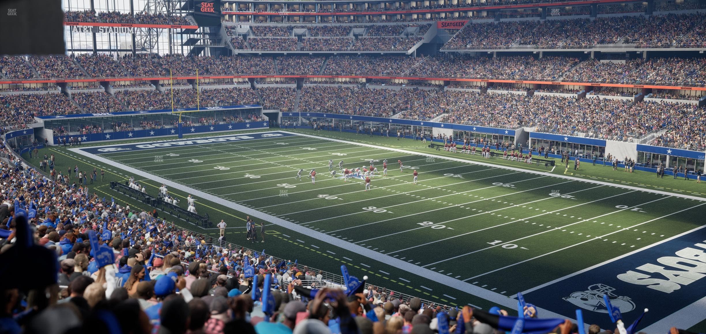 AT&T Stadium - Section 203 Seat View