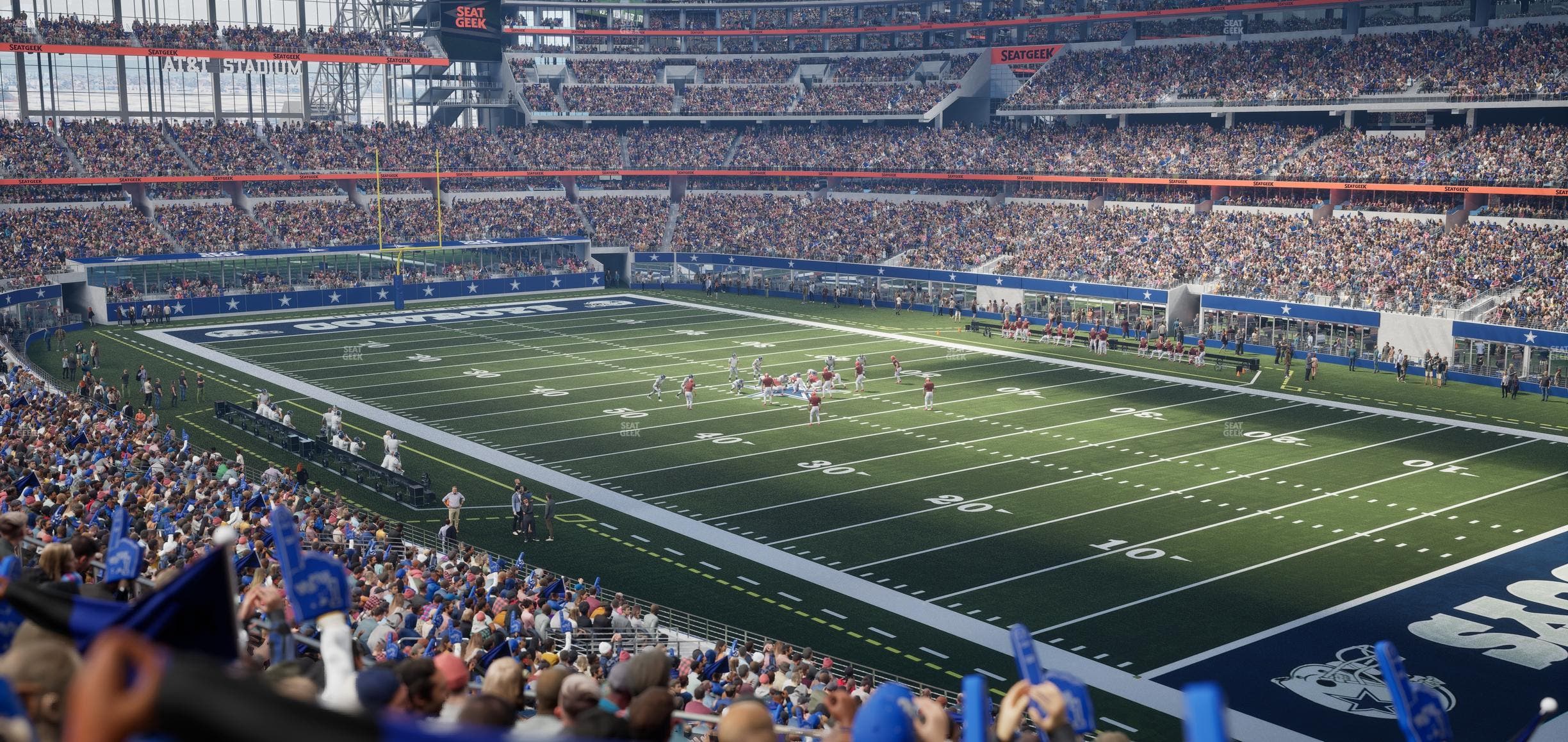 AT&T Stadium - Section 203 Seat View