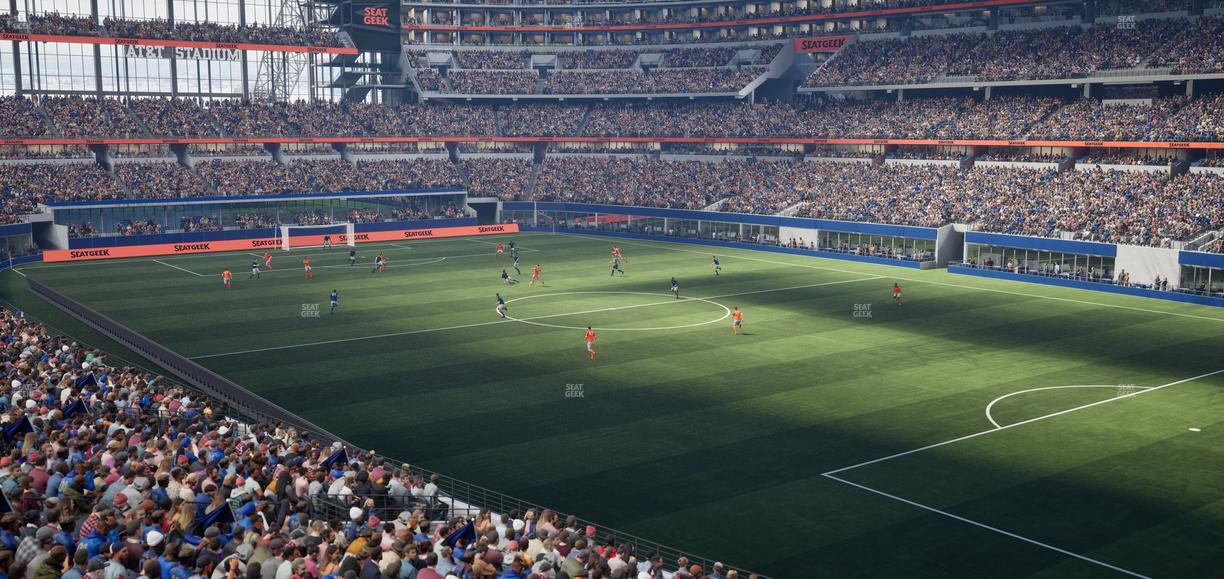 AT&T Stadium - Section 203 Seat View