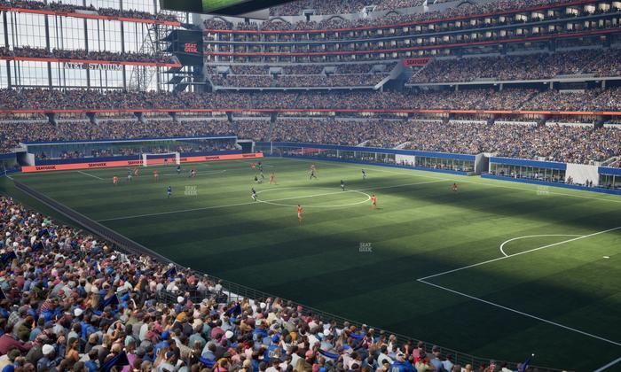 AT&T Stadium - Section 203 Seat View