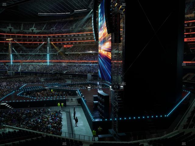 AT&T Stadium - Section 203 Seat View