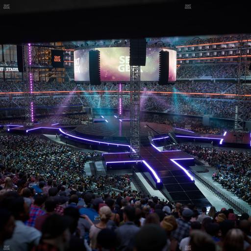 AT&T Stadium - Section 203 Seat View