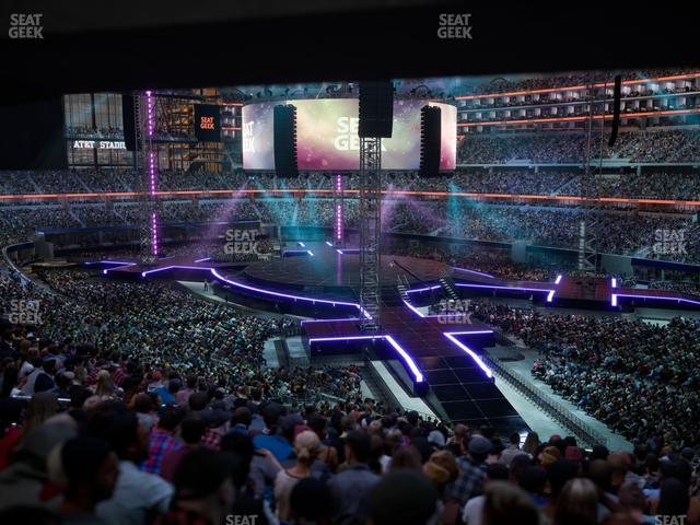 AT&T Stadium - Section 203 Seat View