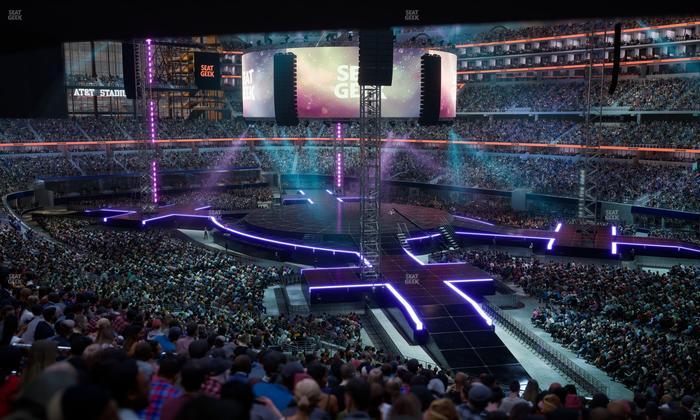 AT&T Stadium - Section 203 Seat View