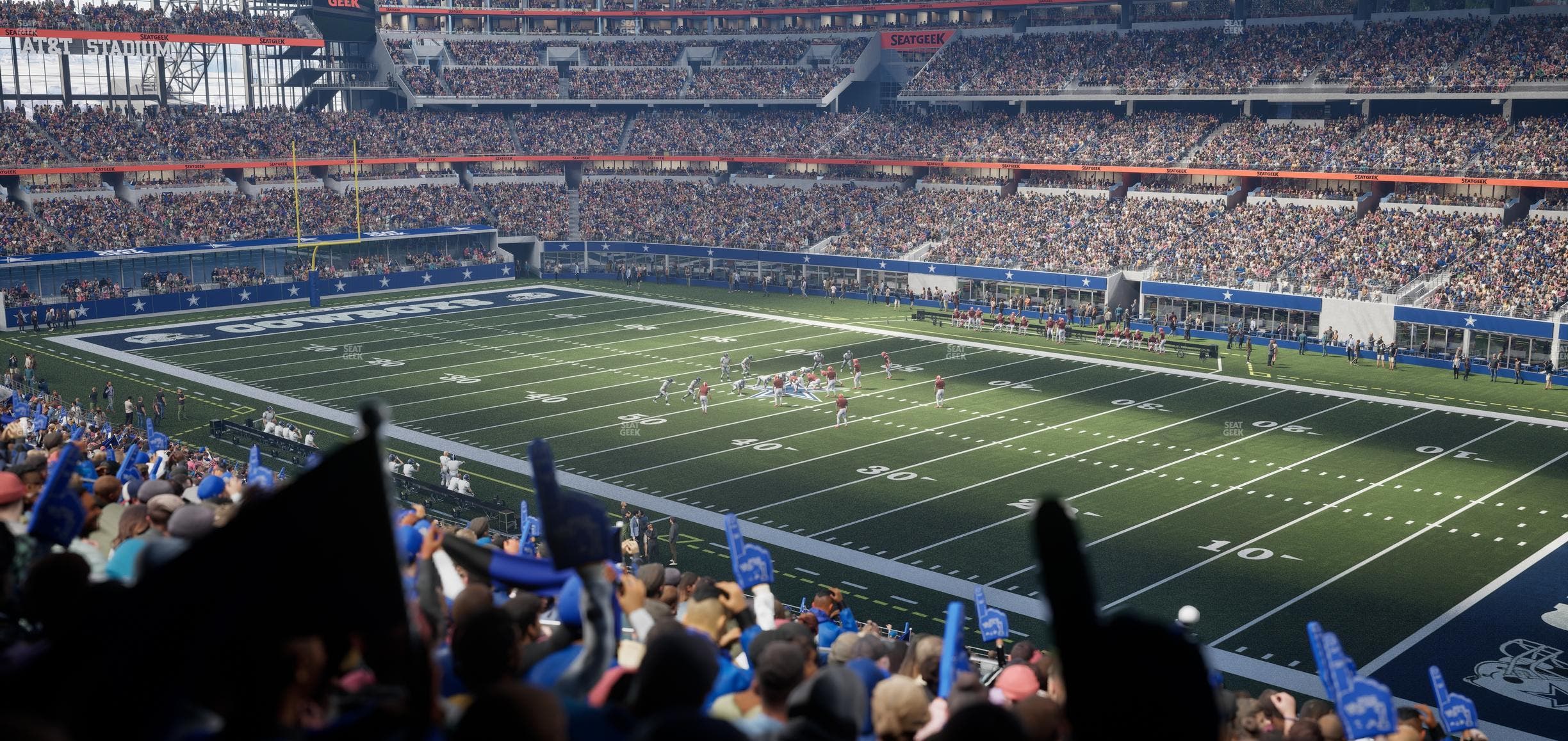 AT&T Stadium - Section 204 Seat View