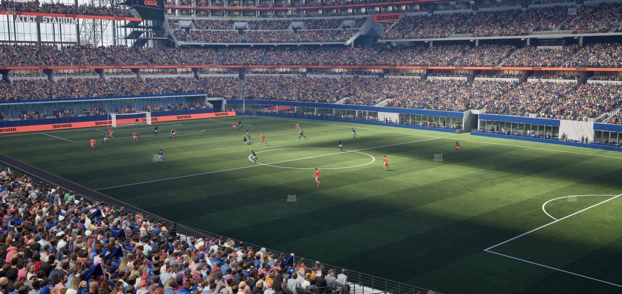 AT&T Stadium - Section 204 Seat View