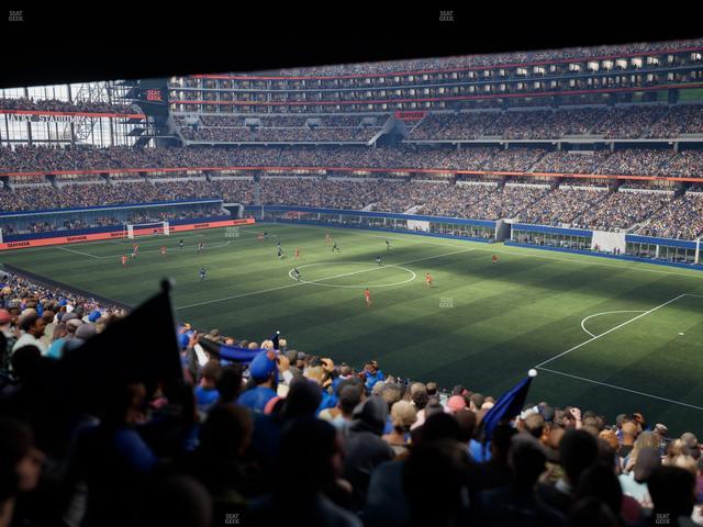 AT&T Stadium - Section 204 Seat View