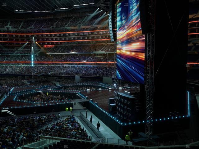 AT&T Stadium - Section 204 Seat View