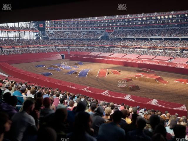 AT&T Stadium - Section 204 Seat View